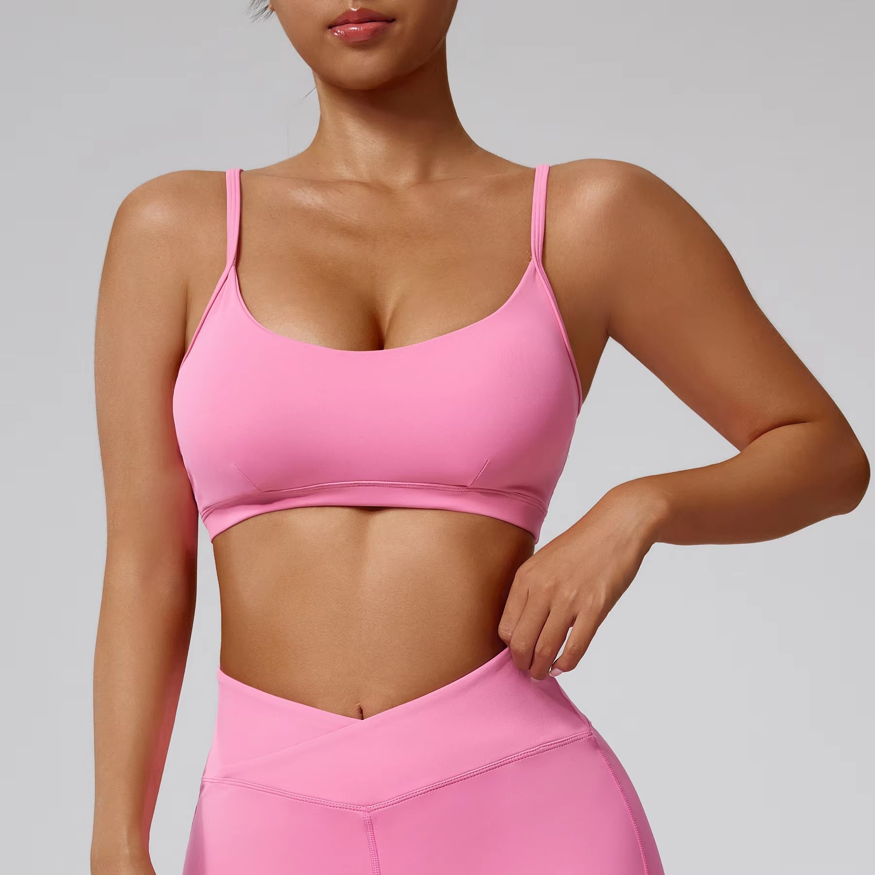 Sexy Cross Back Sports Bra Wom - Quick Dry Underwear のレビューと価格