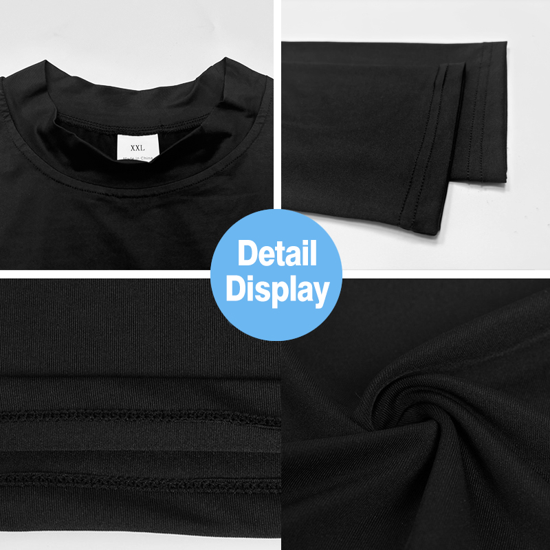Men's Running Turtleneck Quick - T Shirt Tight Fit のレビューと価格