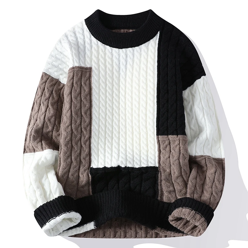 Color Block Sweater for Man Ch - Thermal Long John のレビューと価格