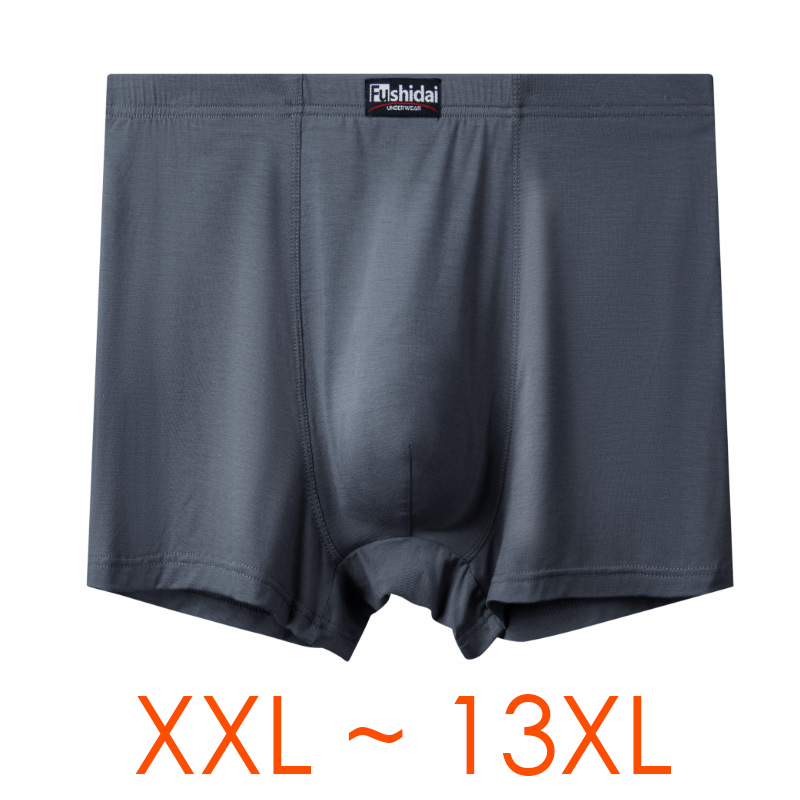 3pcs/lot 13XL Oversize Men Box - Boxer Shorts Modal のレビューと価格