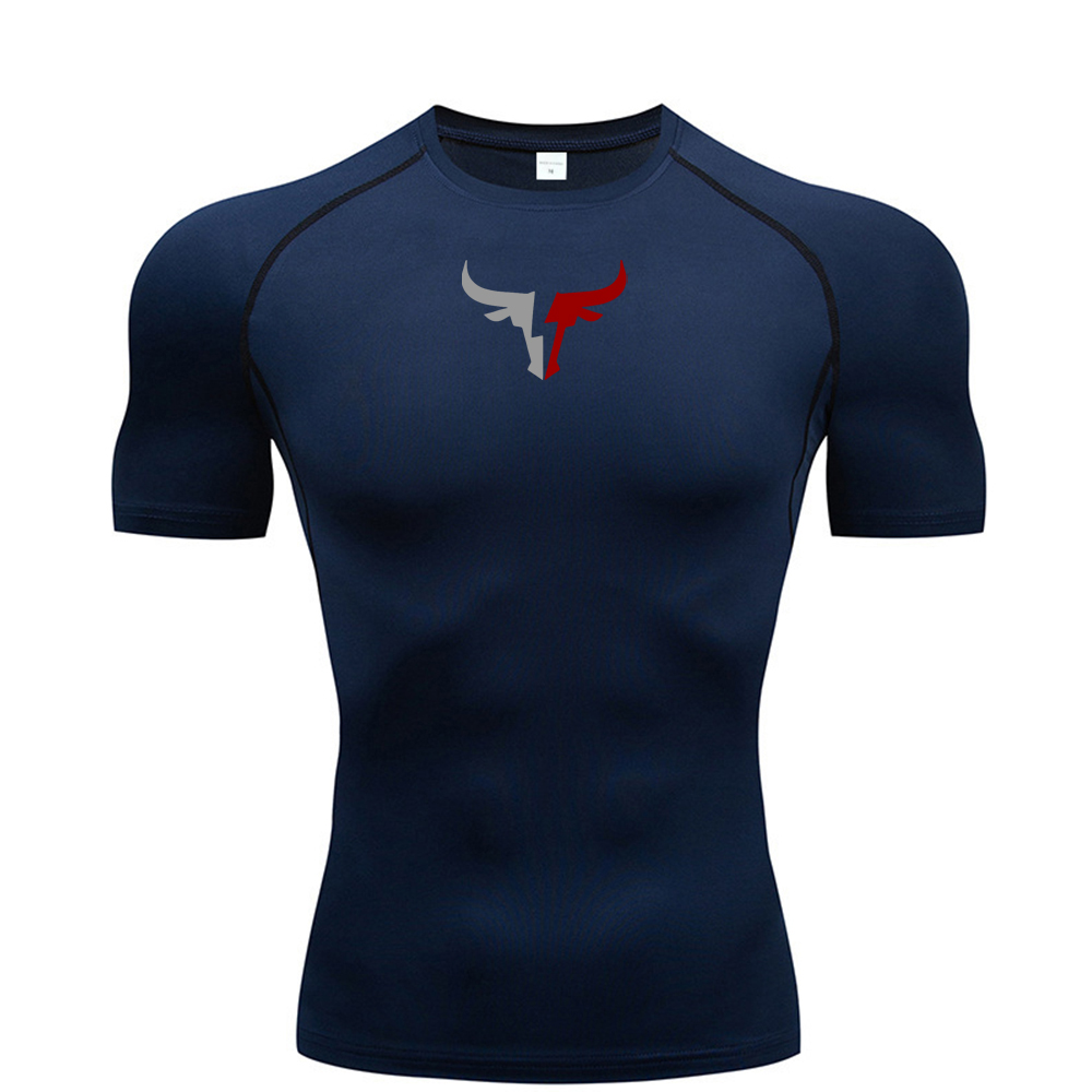 Men's bull head compression T- - T Shirt Tight Fit のレビューと価格