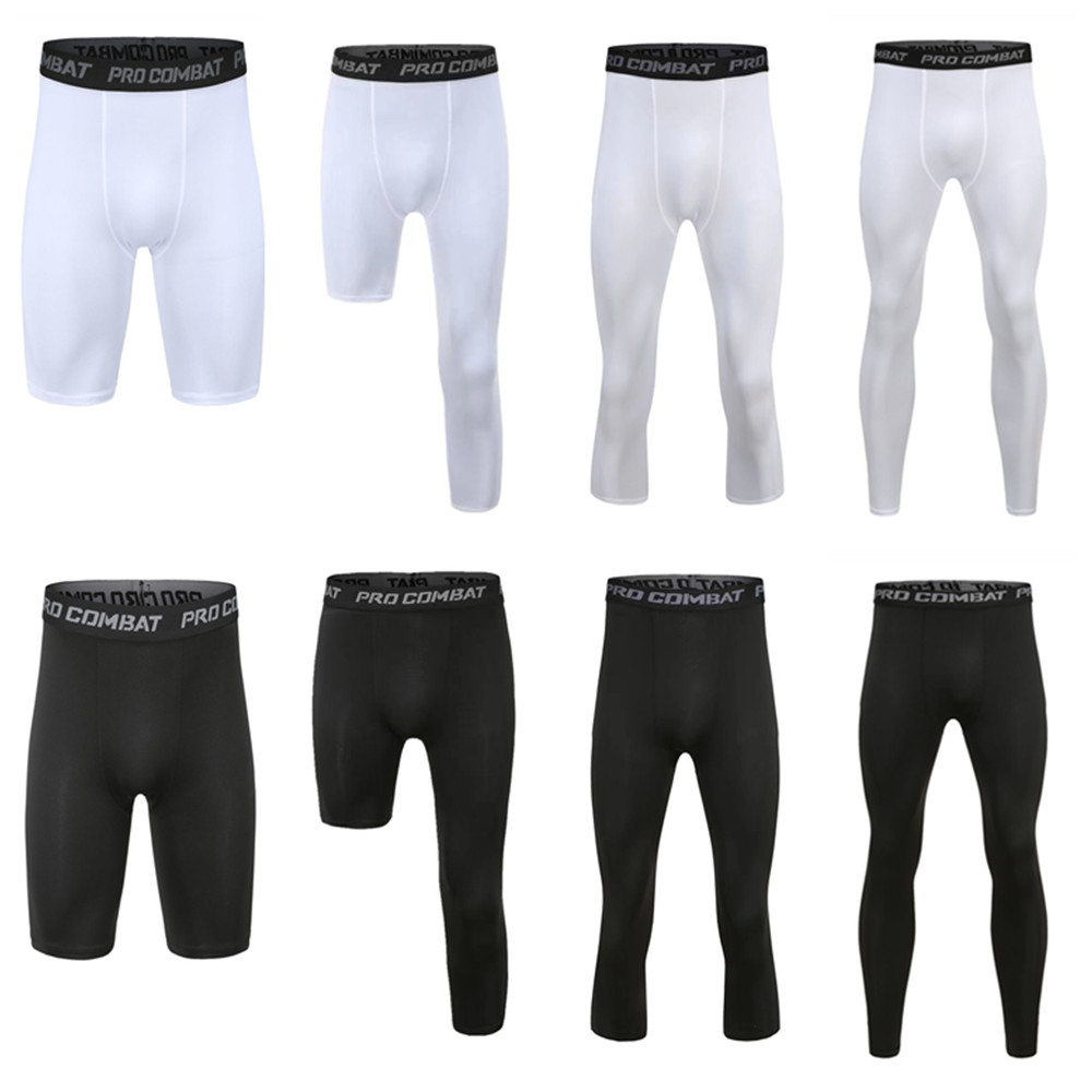 Men Gym Sportswear Muscle Body - Compression Long Pant のレビューと価格