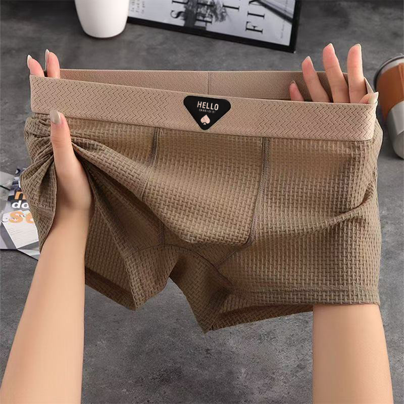 4pcs Men's Boxer Shorts Ice Si - Multi Pack Underwear のレビューと価格