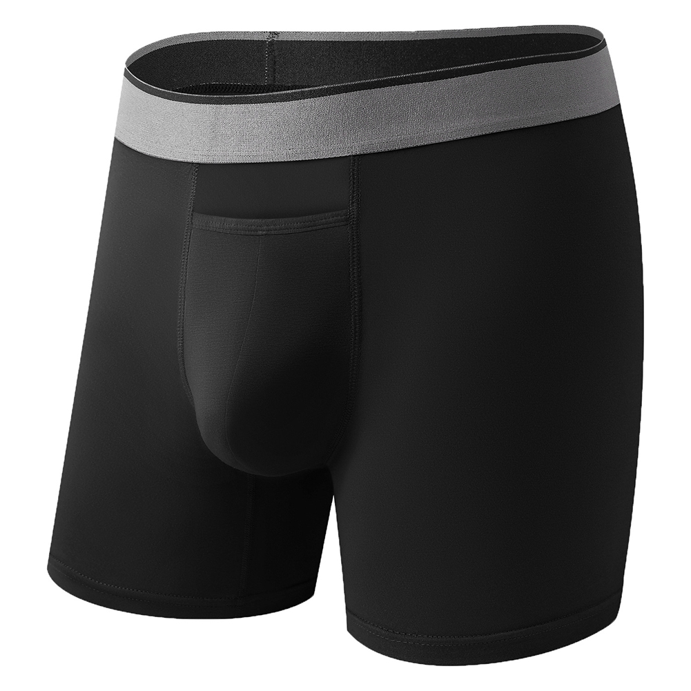 1pc Men Long Leg Shorts Soft U - Long Leg Trunk Men のレビューと価格
