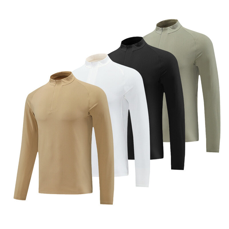 For Men's Quick-drying Long-sl - T Shirt Tight Fit のレビューと価格