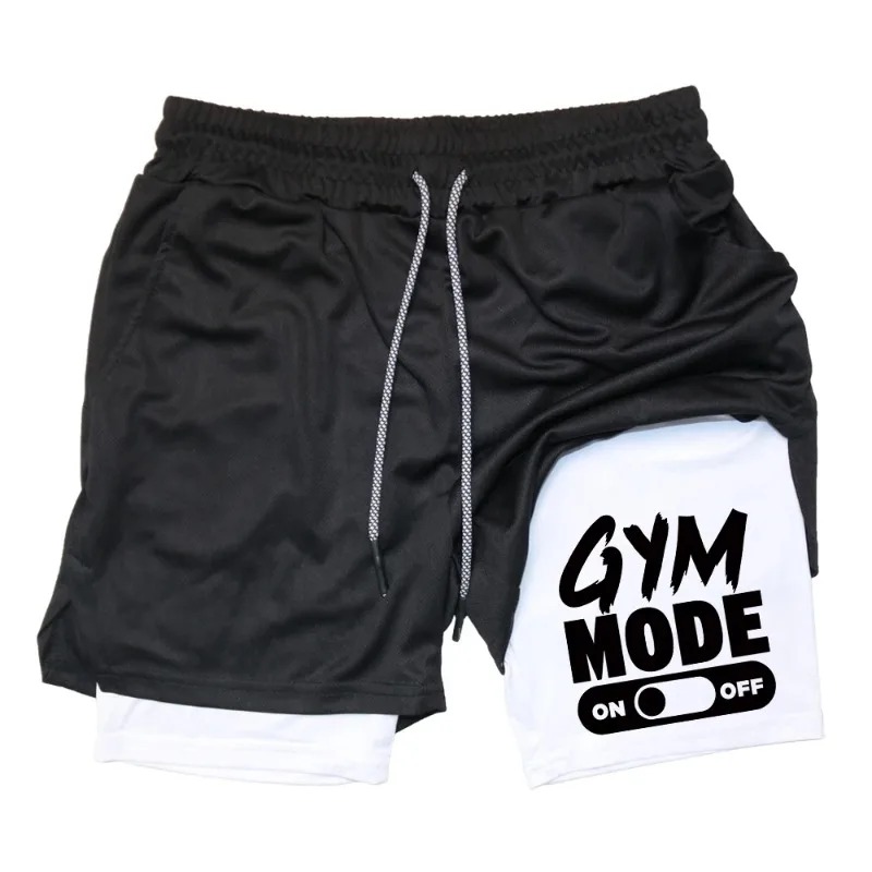 Men's 2-in-1 Fitness Short Ela - Compression Shorts Athletes のレビューと価格