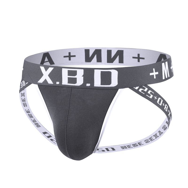 Men Jockstrap Thong Cotton Bre - Jockstrap Athletic のレビューと価格