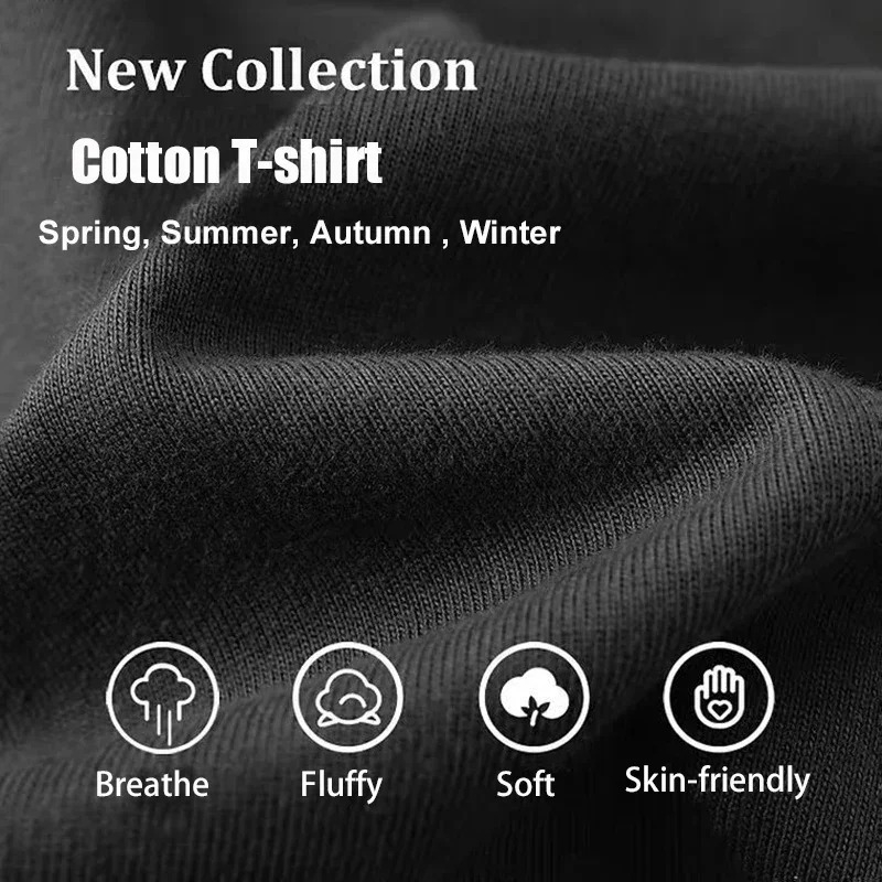 Black 450g Heavyweight Cotton  - Undershirt Crew Neck のレビューと価格