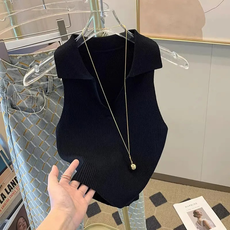 Women's Rose Ribbed Knit Tank  - Tank Top Ribbed のレビューと価格