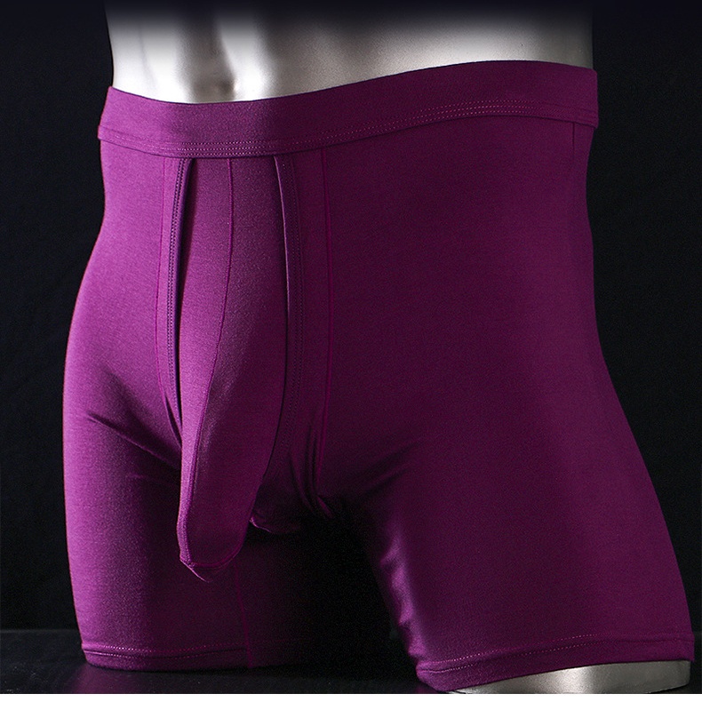 2PCS Mens Long Legs Underwear  - Long Leg Trunk Men のレビューと価格