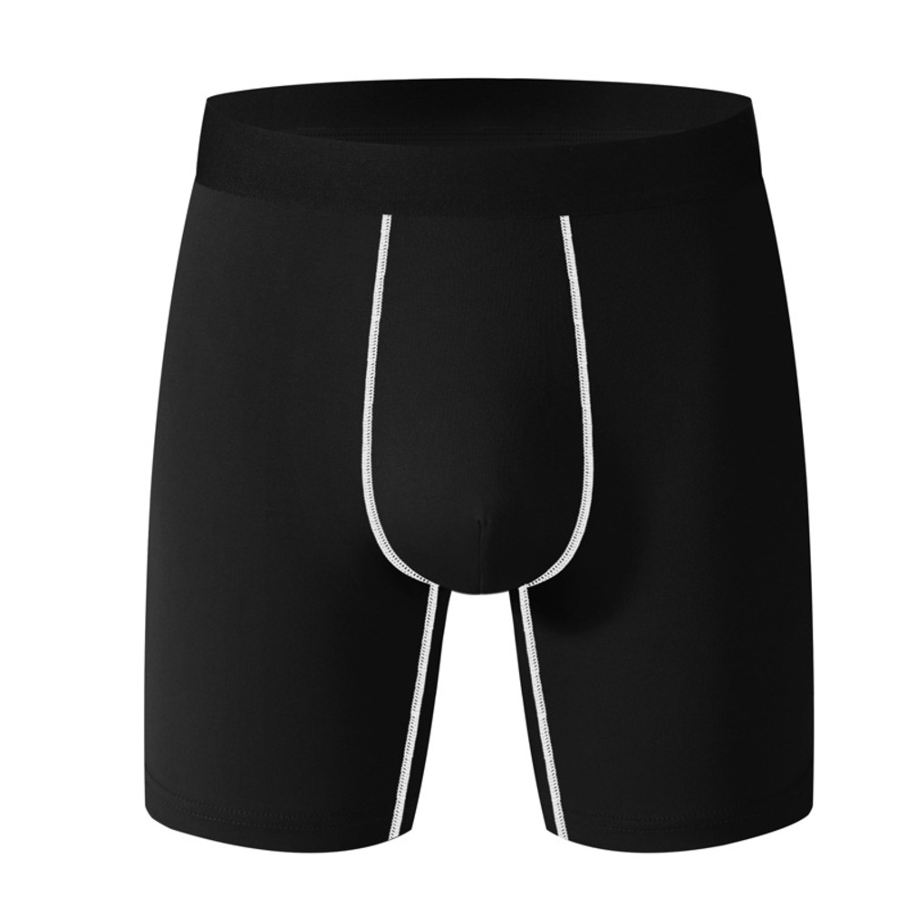 Men Long Leg Boxers Underware  - Long Leg Trunk Men のレビューと価格