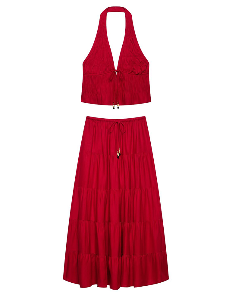 HH 2026 Summer Women's Red Hal - Suspender Tank Top のレビューと価格