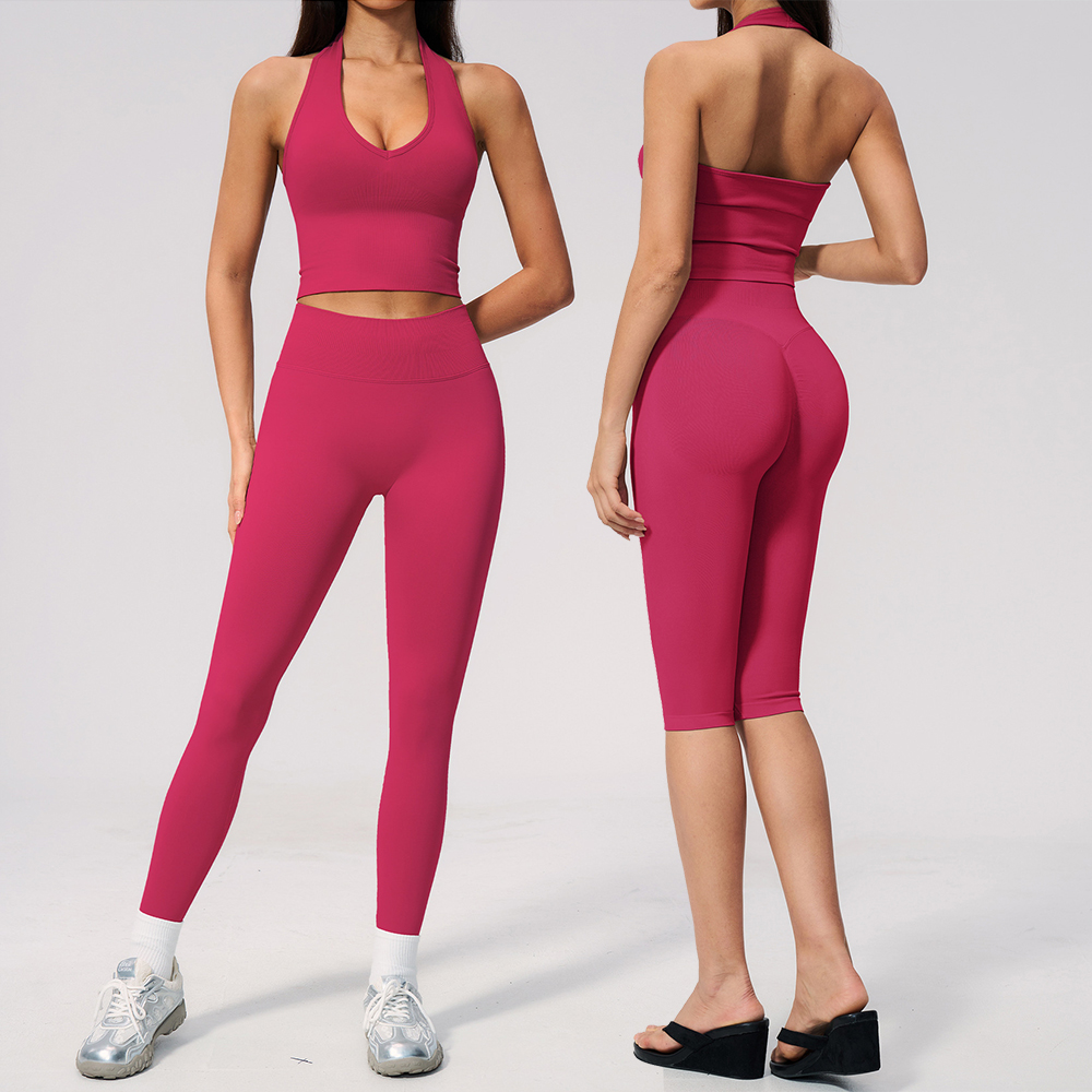 Seamless Yoga Suit 2PCS Women  - Compression Shorts Athletes のレビューと価格
