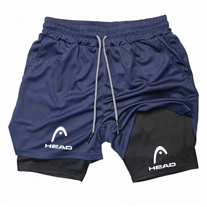 Cross Print 2 in 1 Workout Run - Compression Shorts Athletes のレビューと価格