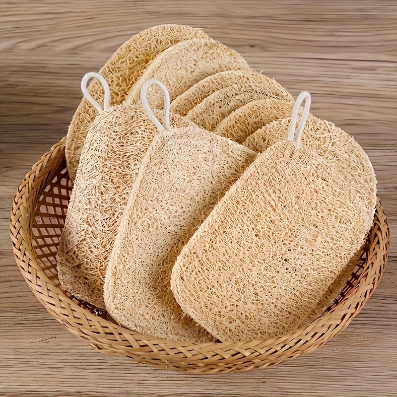 6pcs Natural Loofah Exfoliatin - Bamboo Fiber Trunk のレビューと価格