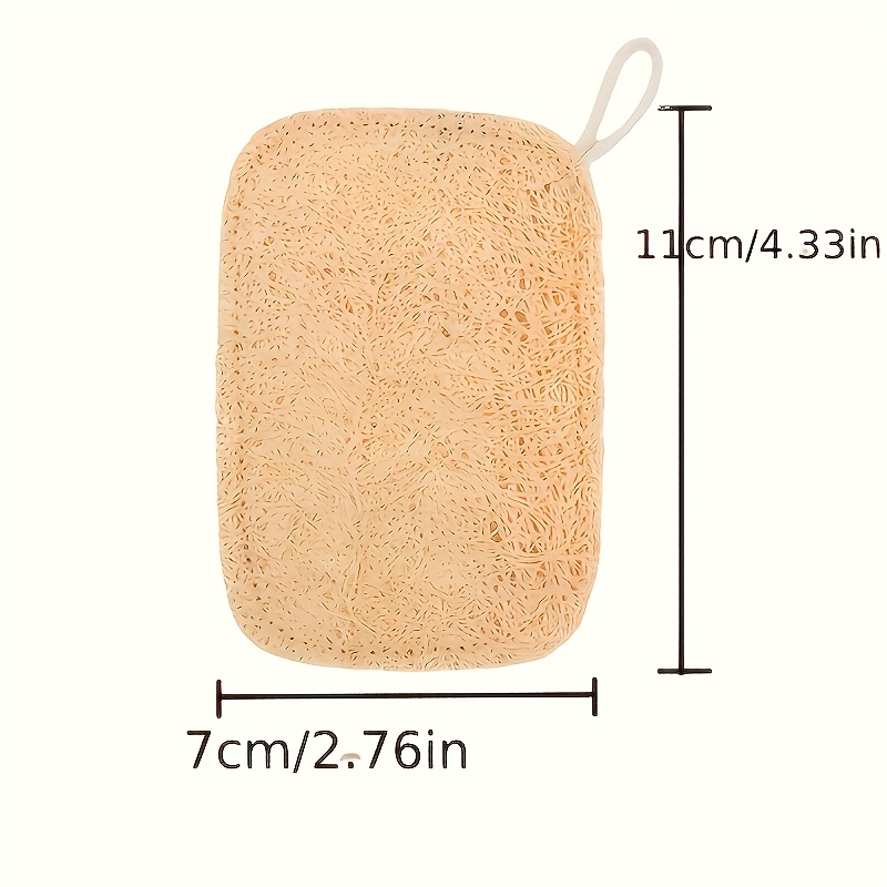 6pcs Natural Loofah Exfoliatin - Bamboo Fiber Trunk のレビューと価格