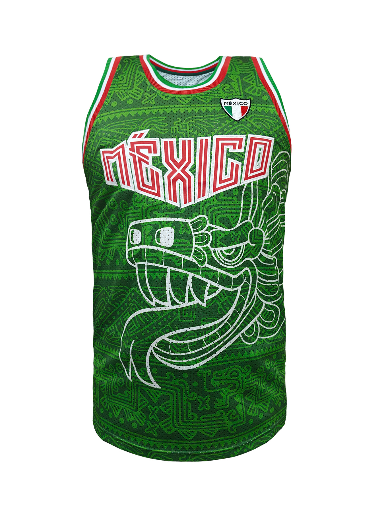 Mexico Embroidered Basketball  - Sleeveless Undershirt のレビューと価格
