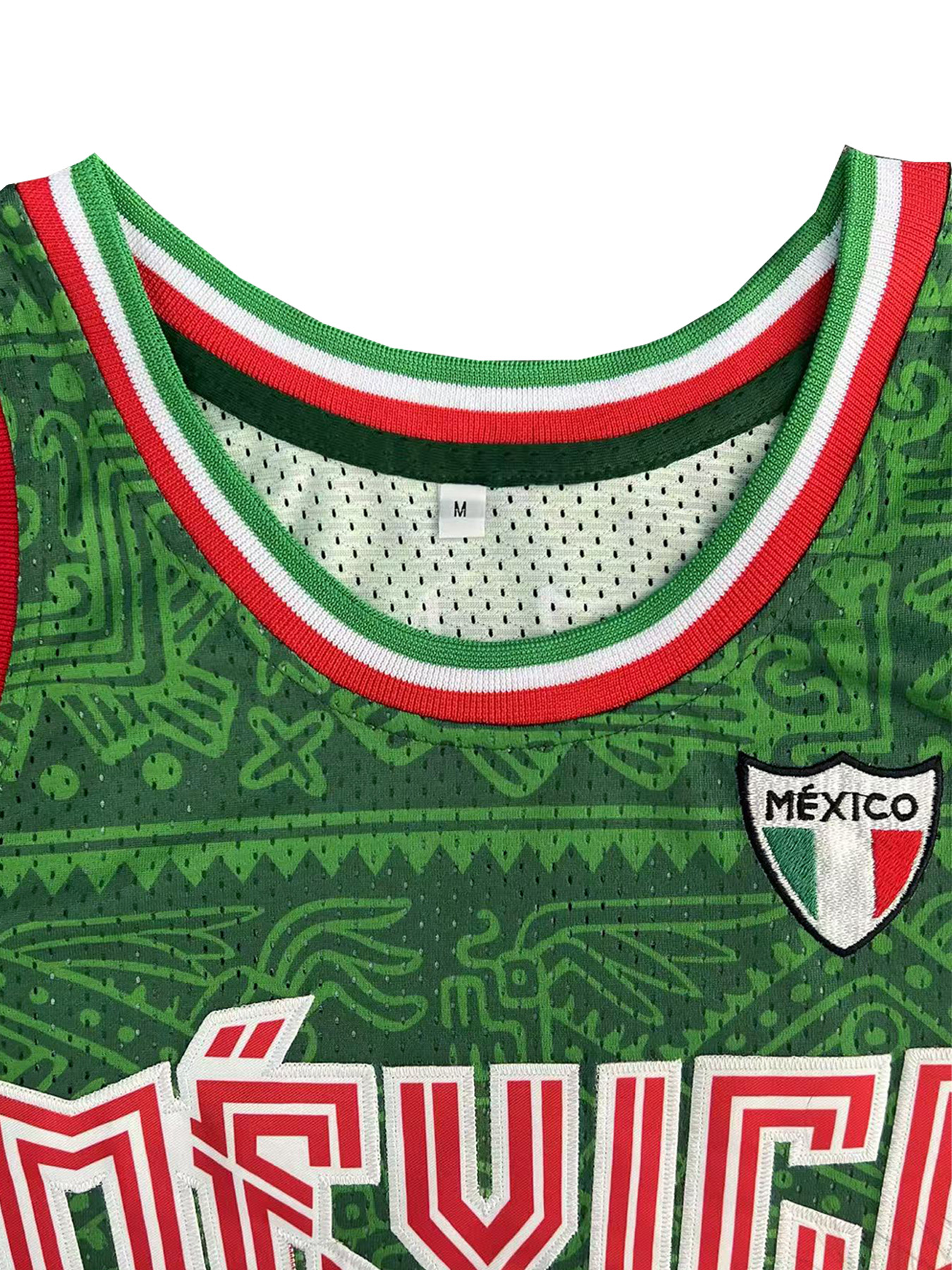 Mexico Embroidered Basketball  - Sleeveless Undershirt のレビューと価格