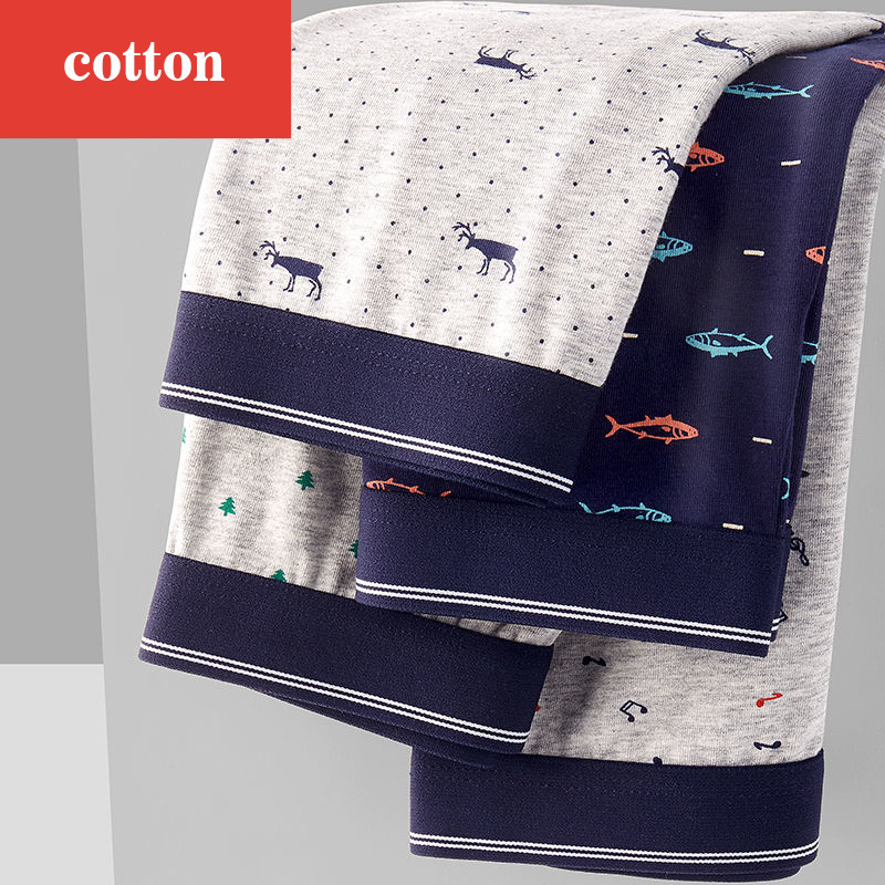 4Pcs/Lot Boxer Shorts Men Unde - Multi Pack Underwear のレビューと価格
