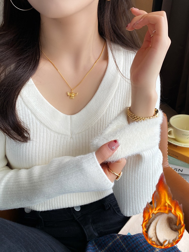 Fashion V-Neck Fleece-lined Th - Thermal Long John のレビューと価格