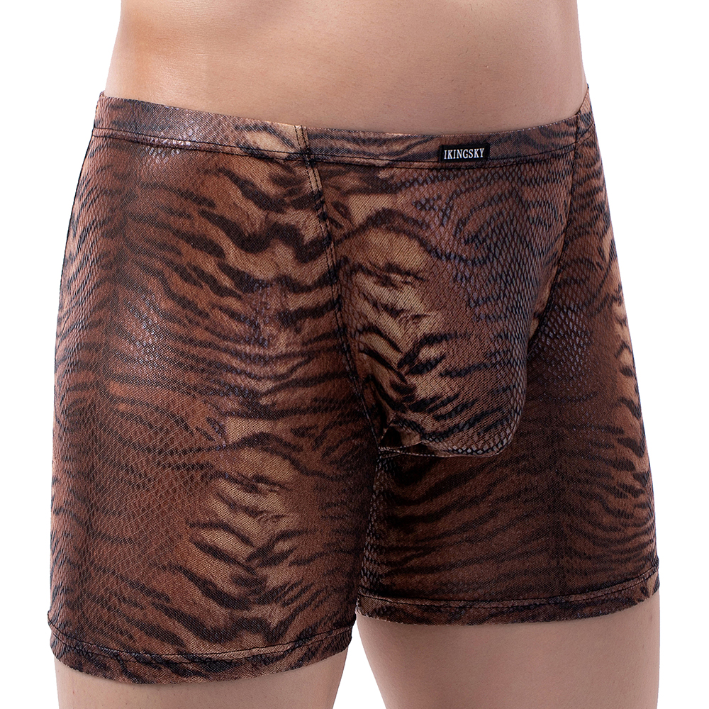 iKingsky Men's Tiger Stripes L - Long Leg Trunk Men のレビューと価格