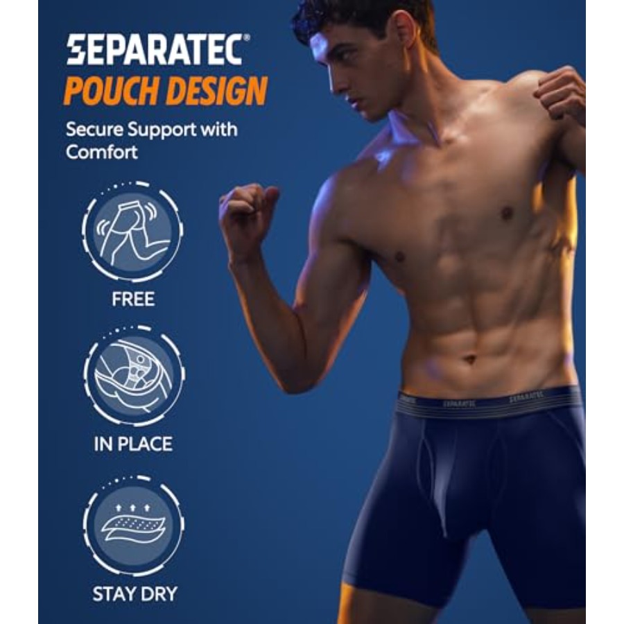 Separatec Mens Underwear with  - Performance Boxer Sport のレビューと価格