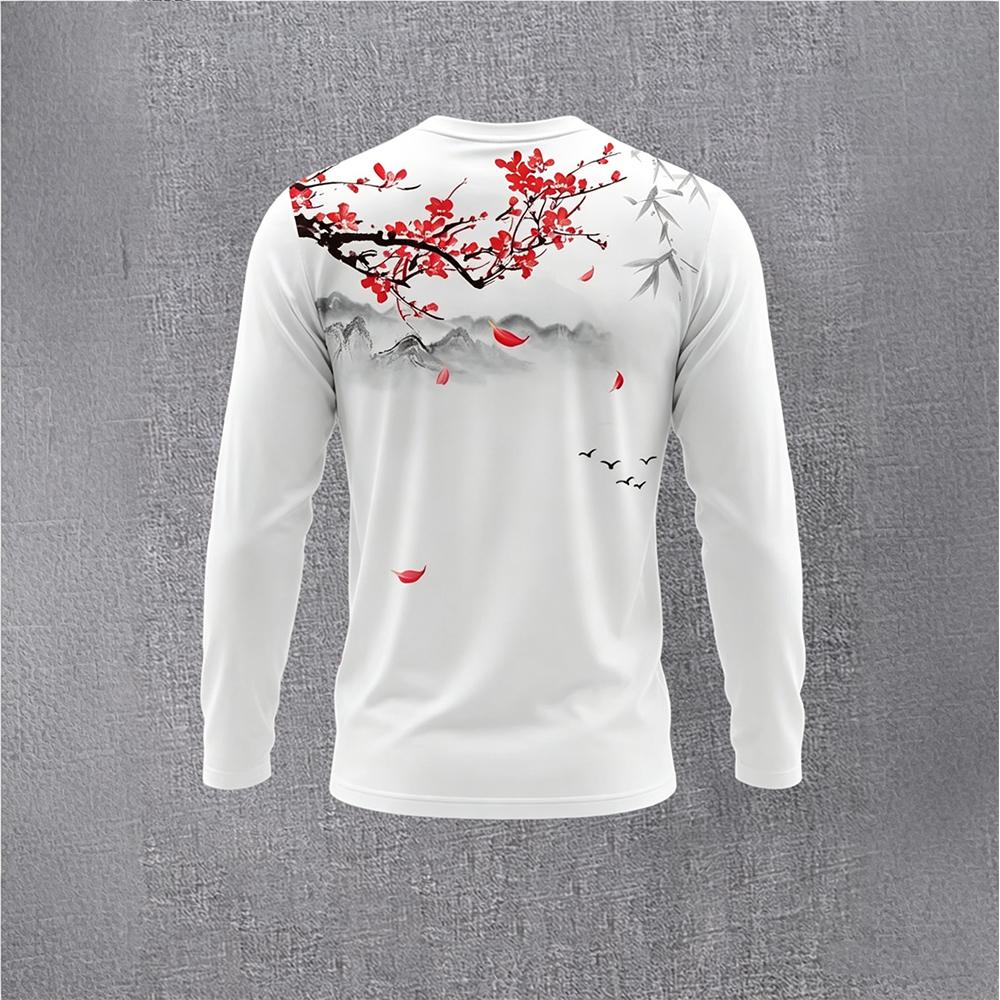 Chinese Style Ink Plum Blossom - Base Layer Top のレビューと価格