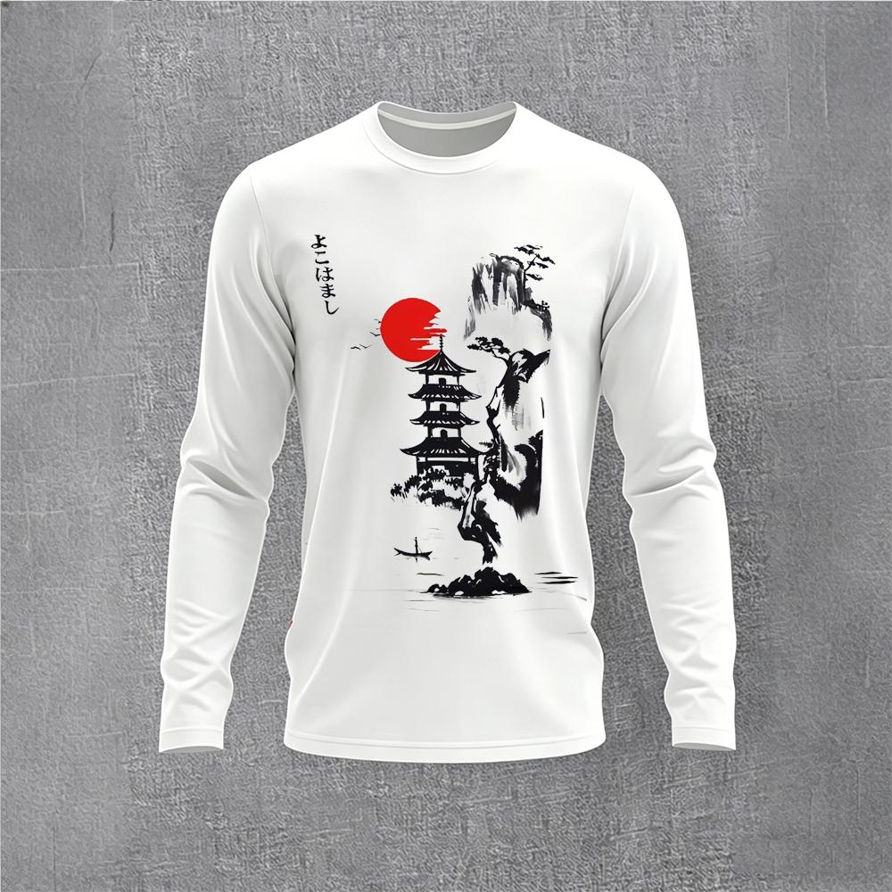 Chinese Style Ink Plum Blossom - Base Layer Top のレビューと価格