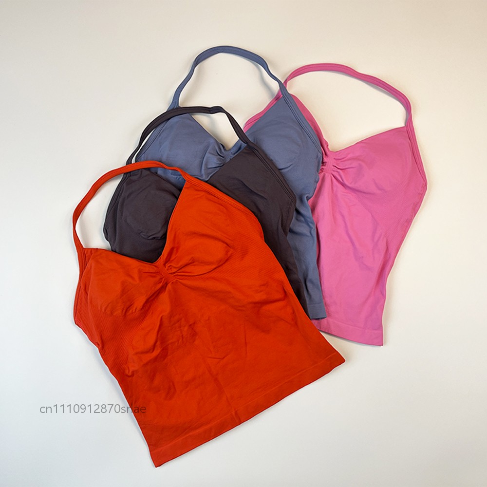 Women's Seamless Halter Strapp - Suspender Tank Top のレビューと価格