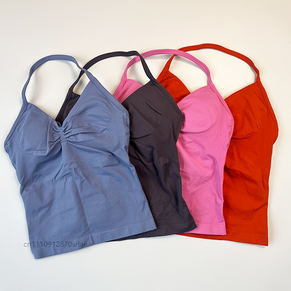 Women's Seamless Halter Strapp - Suspender Tank Top のレビューと価格