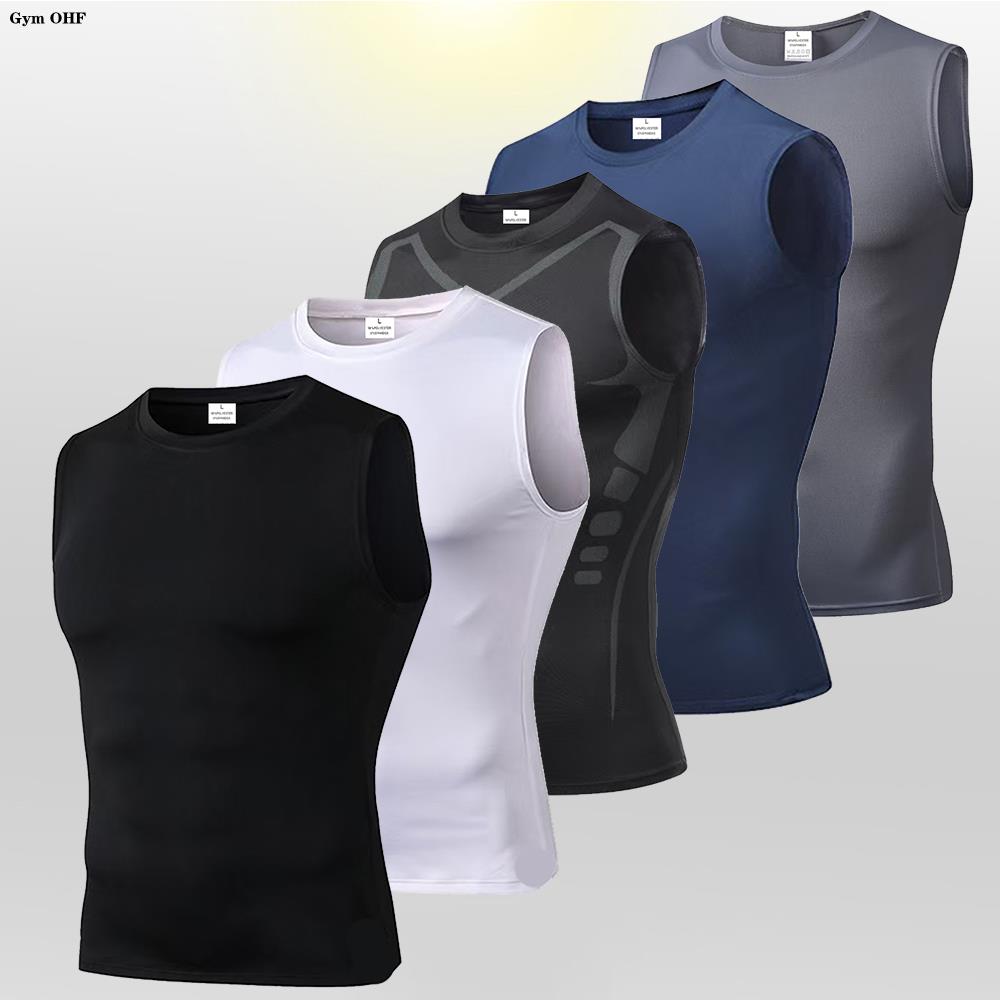 Men's Compression Tank Tops Gy - Sleeveless Undershirt のレビューと価格