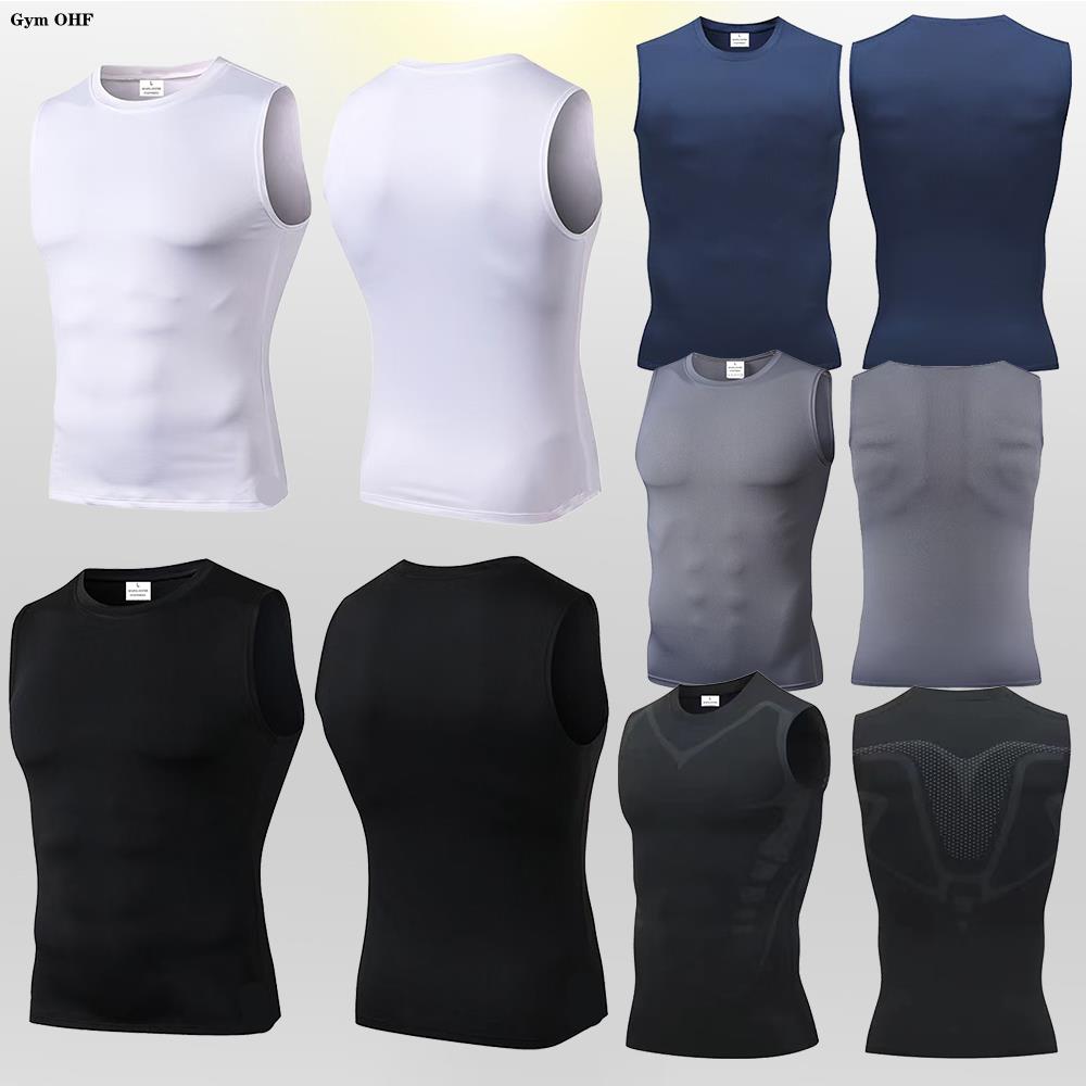 Men's Compression Tank Tops Gy - Sleeveless Undershirt のレビューと価格