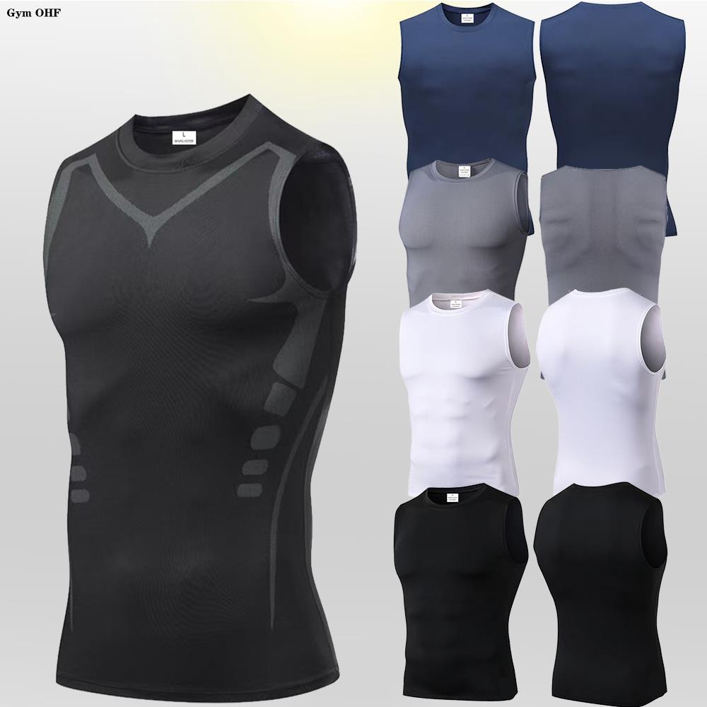 Men's Compression Tank Tops Gy - Sleeveless Undershirt のレビューと価格