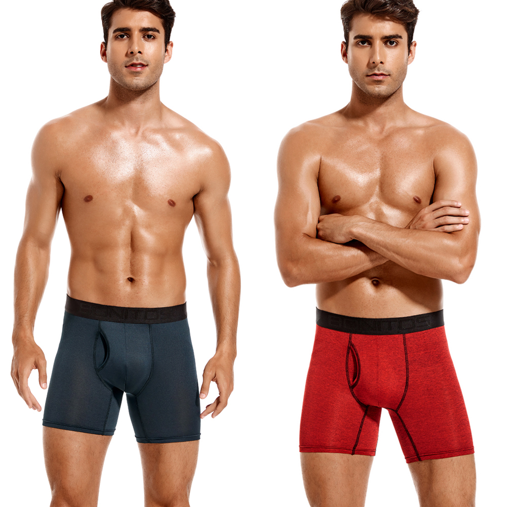 Men's Panties Front Open Under - Boxer Shorts Modal のレビューと価格
