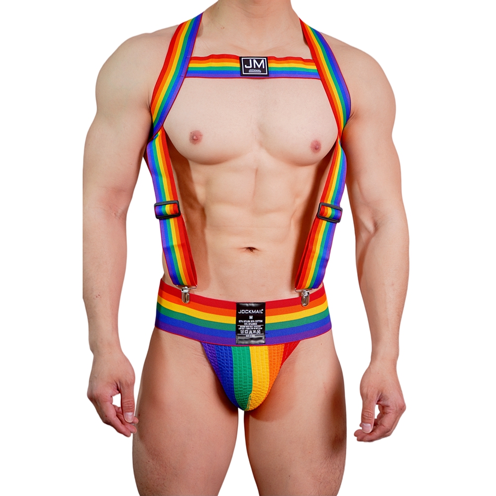 JOCKMAIL Rainbow Body Harness  - Jockstrap Athletic のレビューと価格