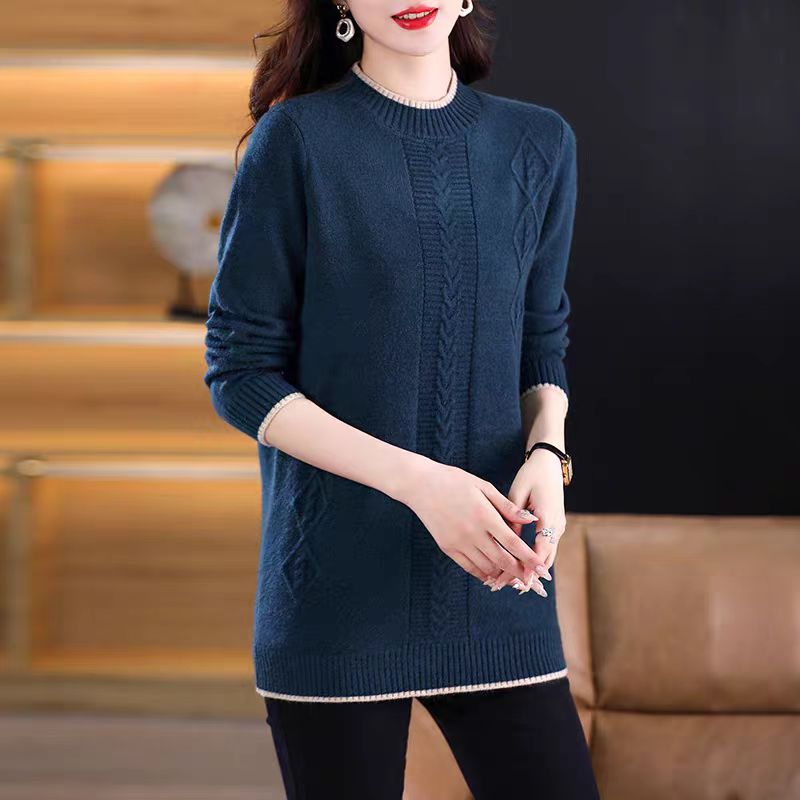Fashion Round Neck Knitted Jum - Thermal Long John のレビューと価格