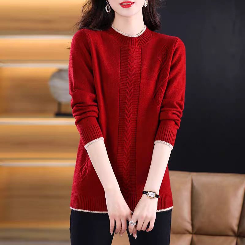 Fashion Round Neck Knitted Jum - Thermal Long John のレビューと価格