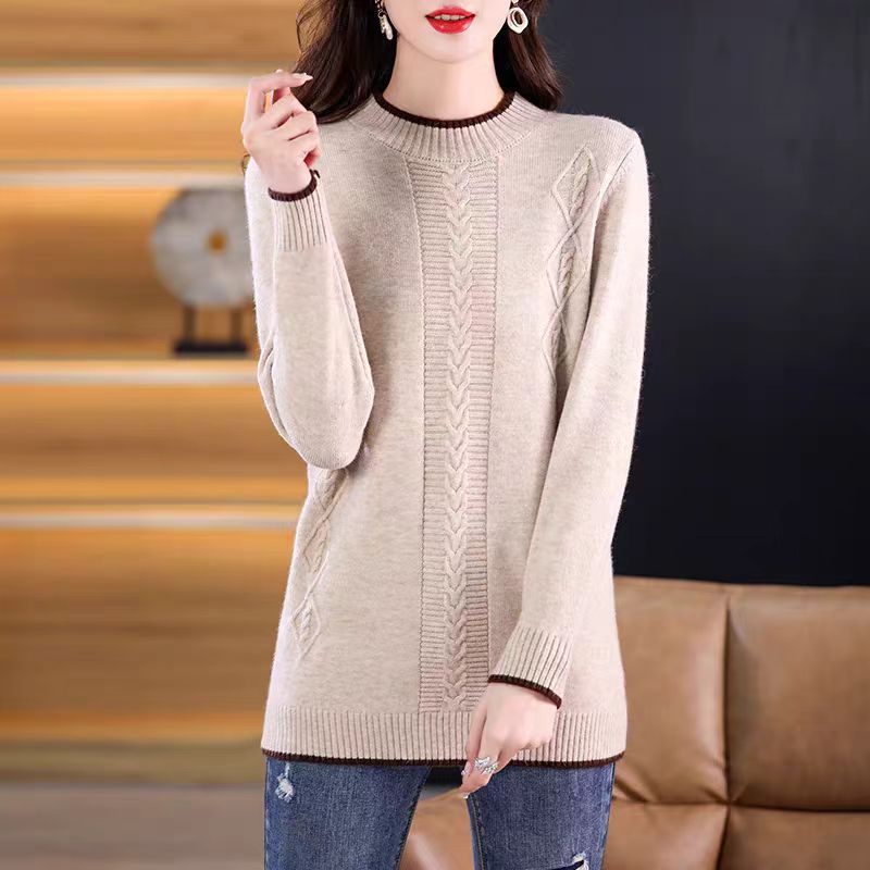 Fashion Round Neck Knitted Jum - Thermal Long John のレビューと価格