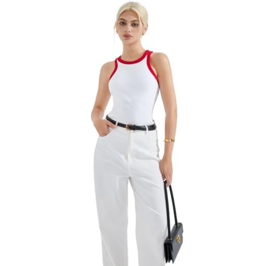 SUUKSESS Women Padded Cotton R - Tank Top Ribbed のレビューと価格