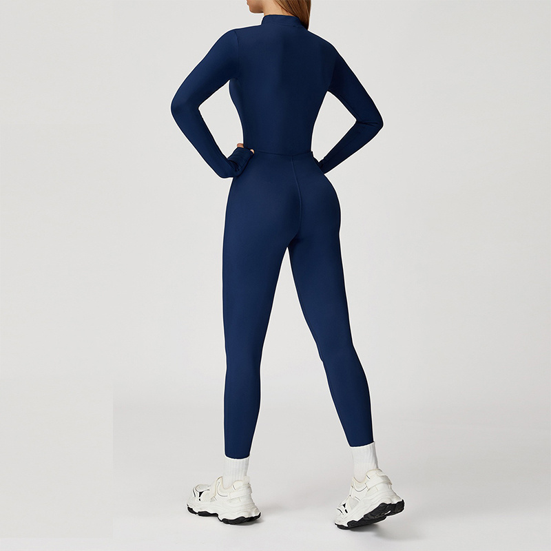 Aiithuug Workout Jumpsuit Zip  - Compression Long Pant のレビューと価格