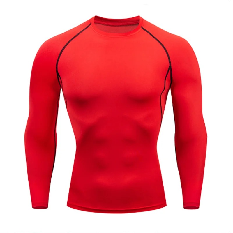 Men Sport T-shirt Quick Dry Bo - T Shirt Tight Fit のレビューと価格