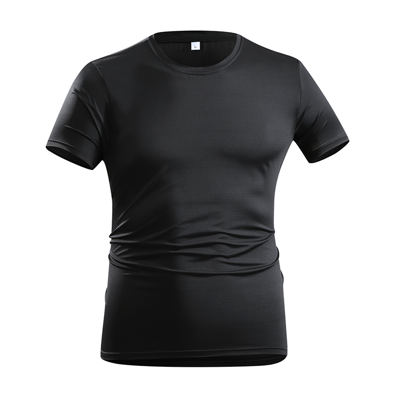 Men Summer Sports T-shirt Quic - T Shirt Tight Fit のレビューと価格