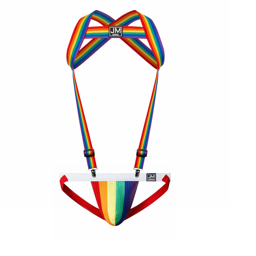 Rainbow Body Harness Adjustabl - Jockstrap Athletic のレビューと価格