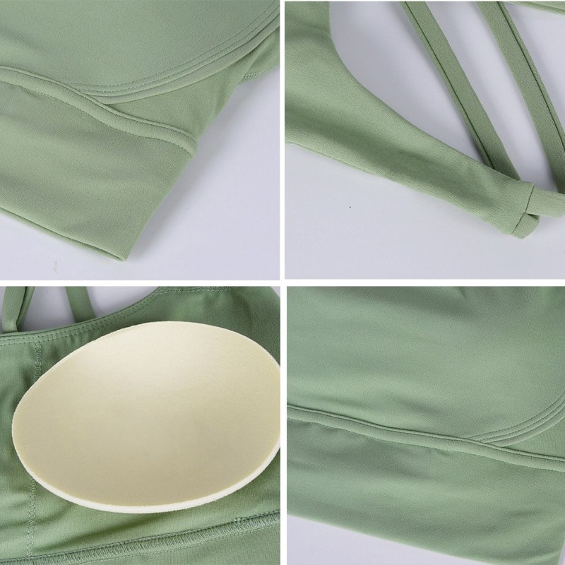 New Cross Back Nylon Yoga Top  - Quick Dry Underwear のレビューと価格