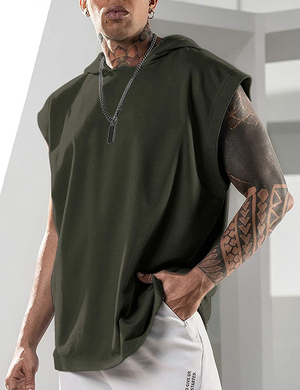 Summer Men's Mesh Gym Vest Qui - Sleeveless Undershirt のレビューと価格