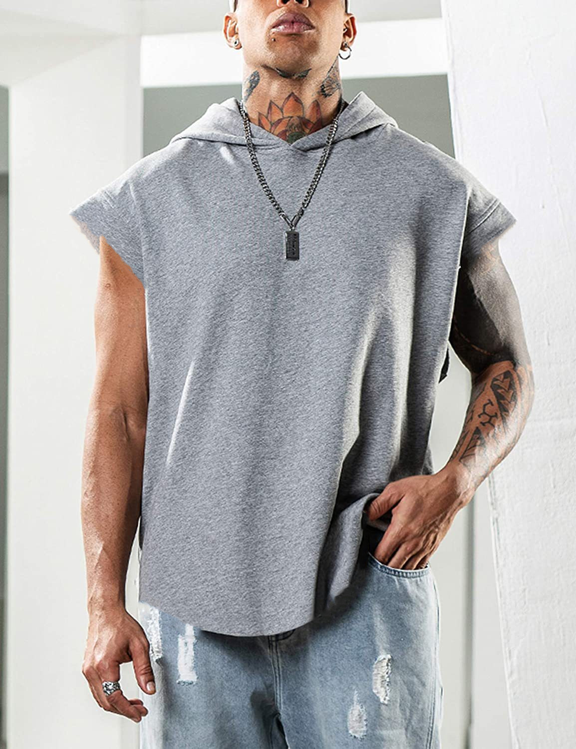 Summer Men's Mesh Gym Vest Qui - Sleeveless Undershirt のレビューと価格