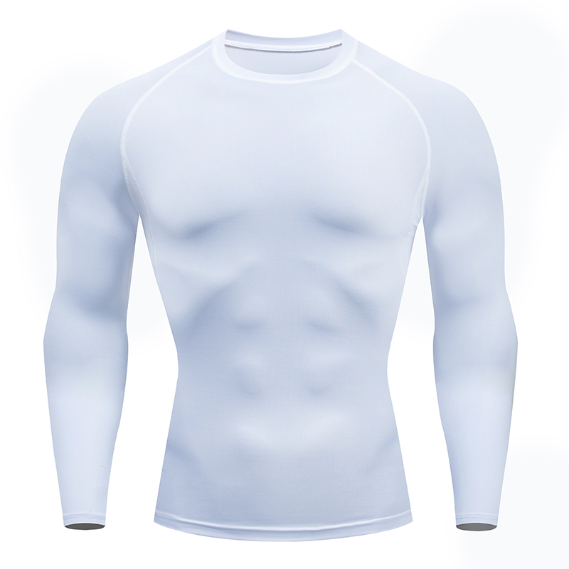 Men Bodybuilding Sports T-Shir - T Shirt Tight Fit のレビューと価格